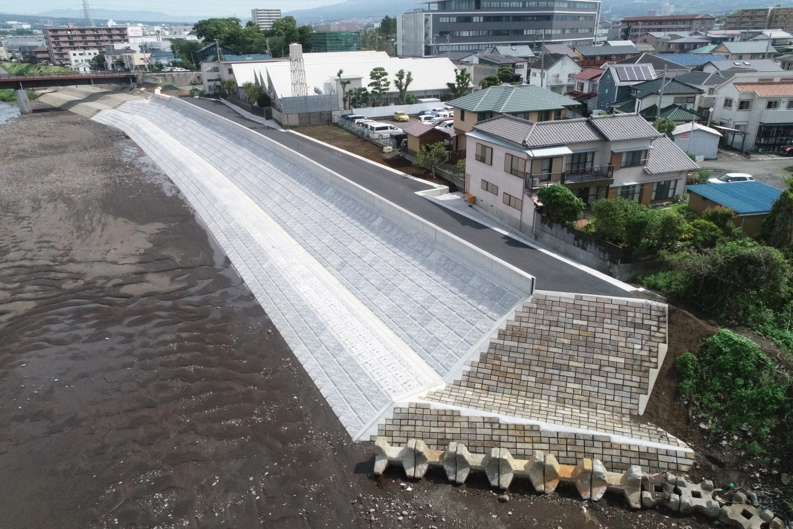 狩野川下流部河川整備工事
