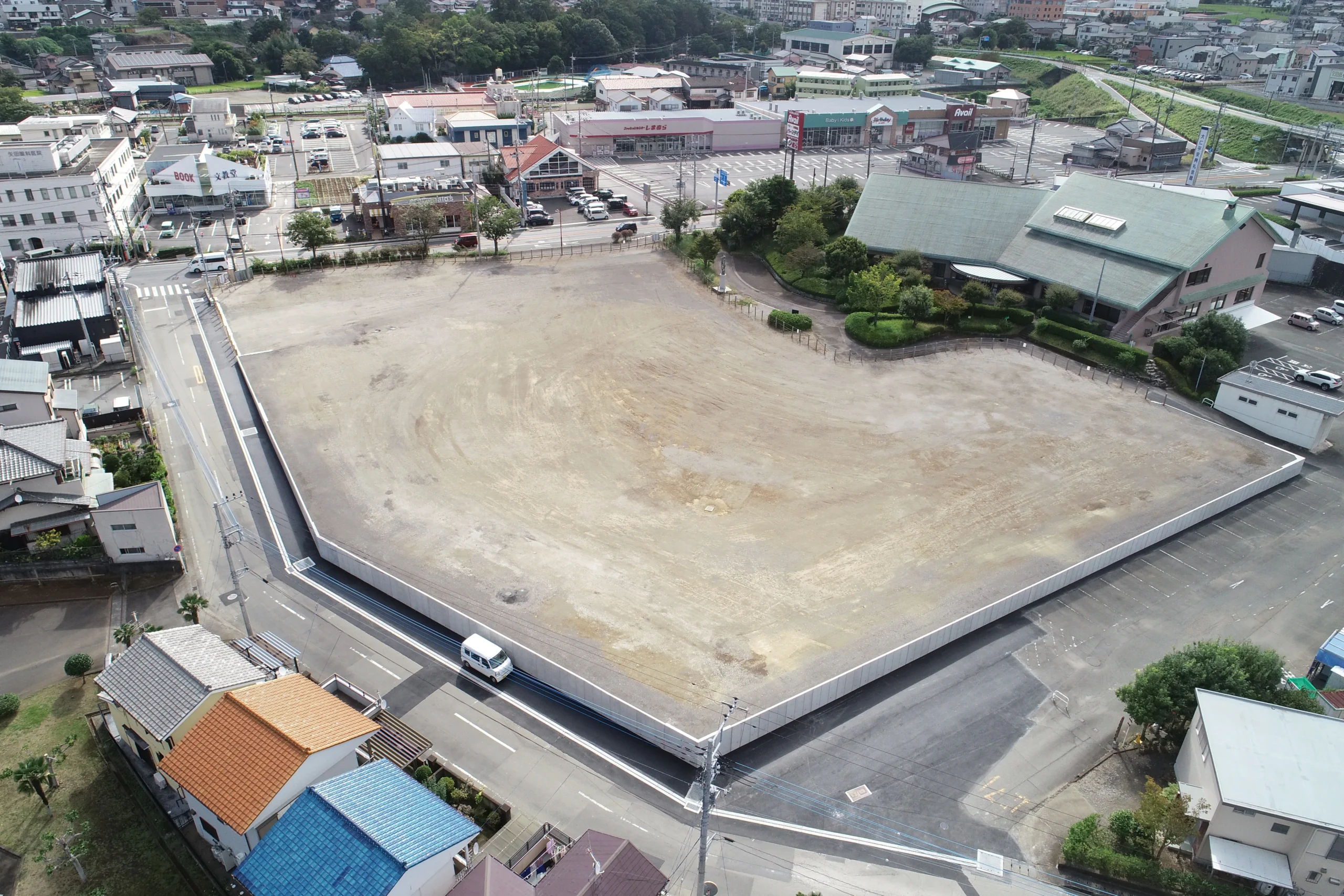 大仁警察署庁舎建設予定地造成工事