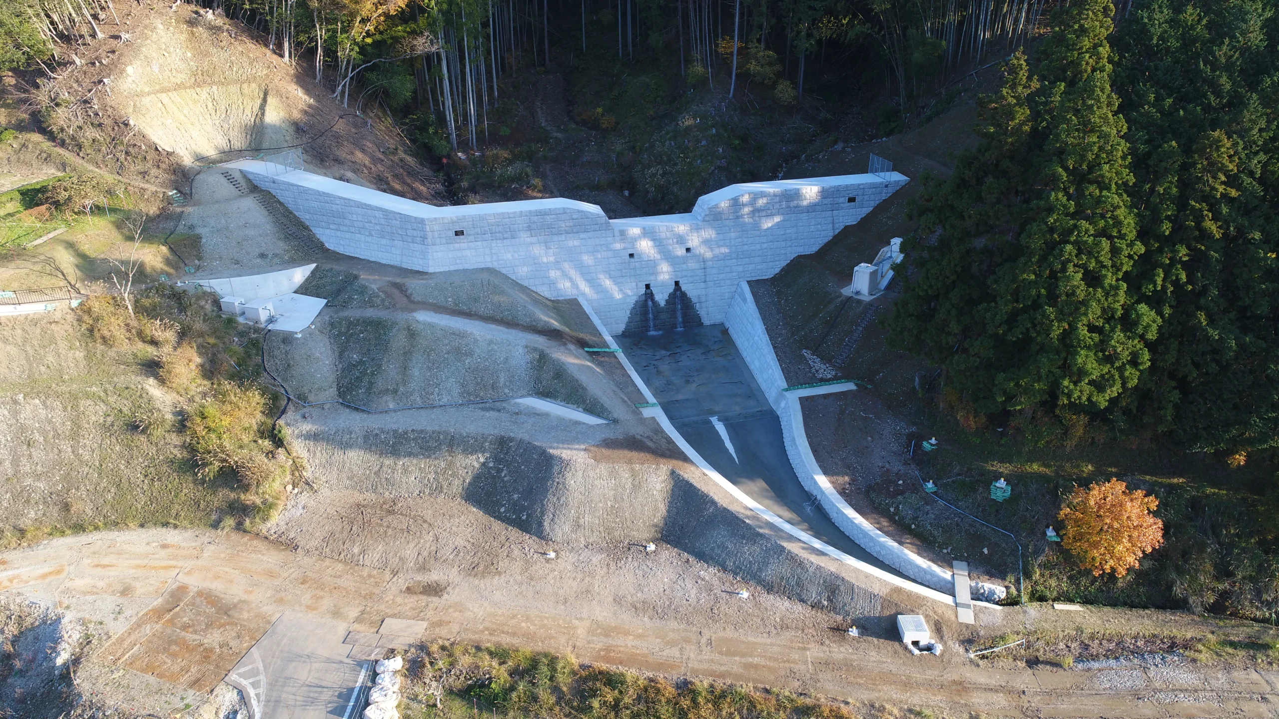 狩野川水系佐野地区桜洞砂防堰堤工事