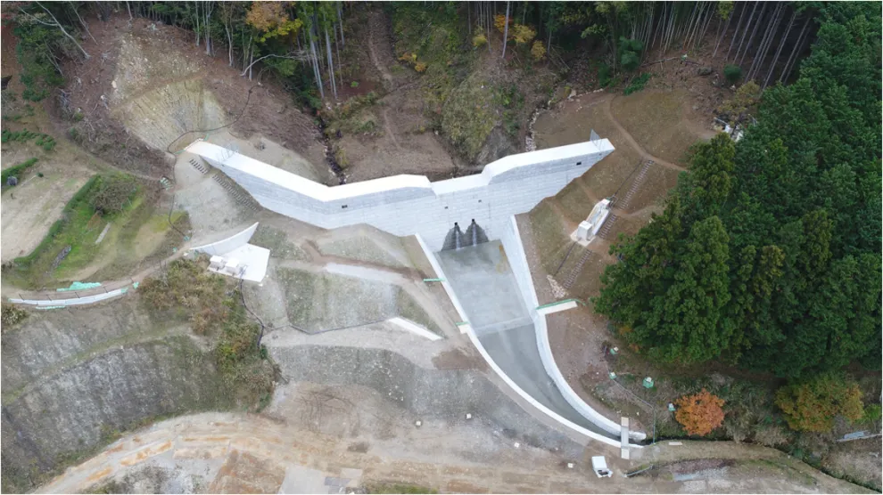 狩野川水系佐野地区桜洞砂防堰堤工事