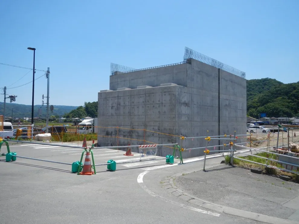 伊豆中央道北江間橋及び北江間オンランプ橋下部工工事