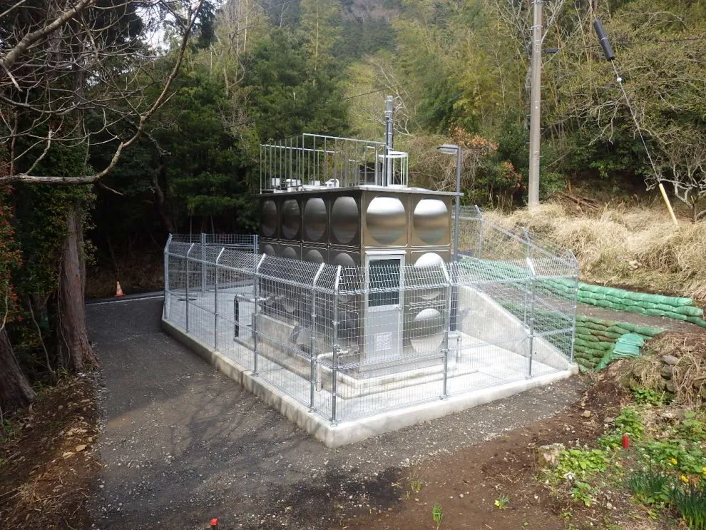 小下田第2配水場導水ポンプ場施設工事