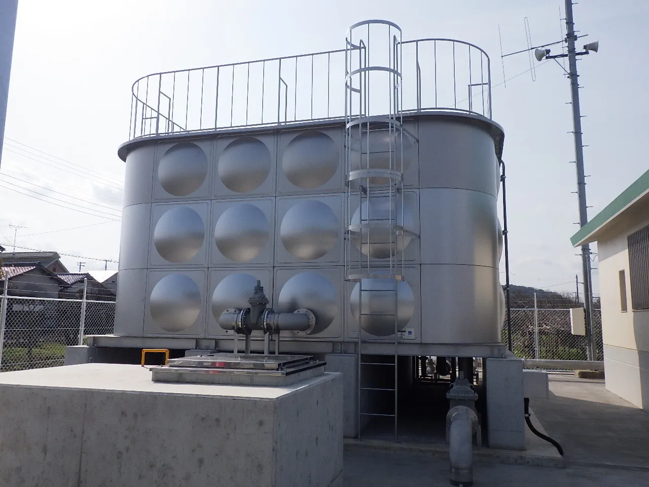 水道建設改良事業　江間浄水場送水ポンプ施設改修工事